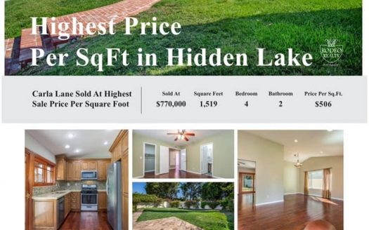 Hidden Lake Community West Hills home for sale
