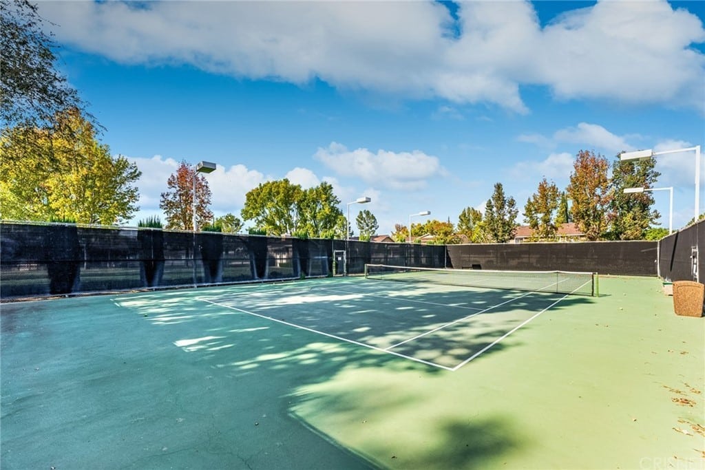 Pacifica Park Fallbrook condo tennis courts