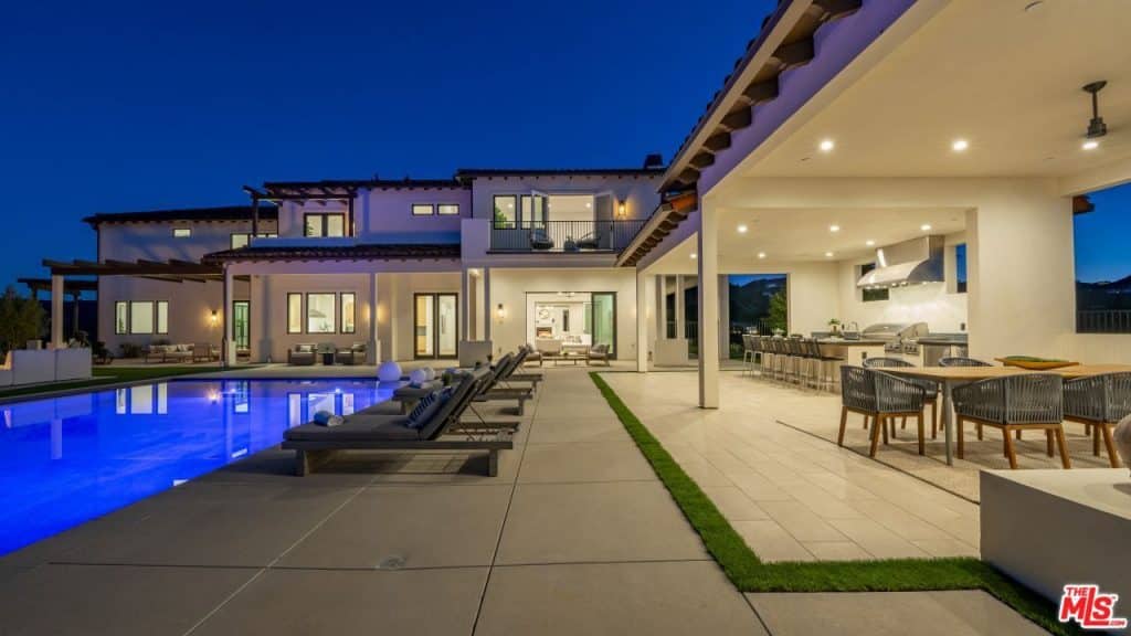 Modern Spanish pool home