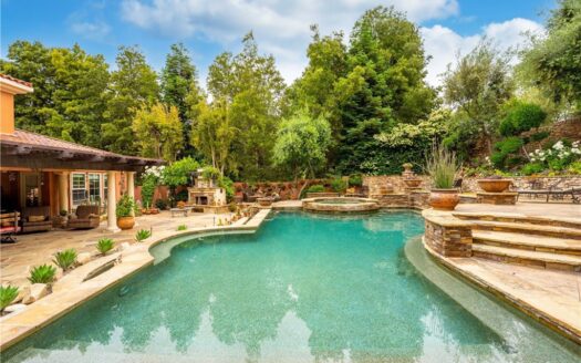 Tuscan-inspired Pool Estate