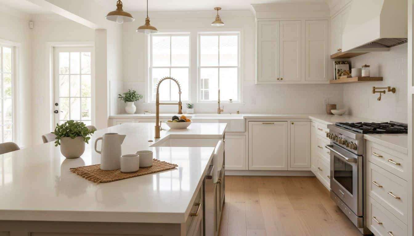 Professionally staged luxury home interior for sale in Southern California
