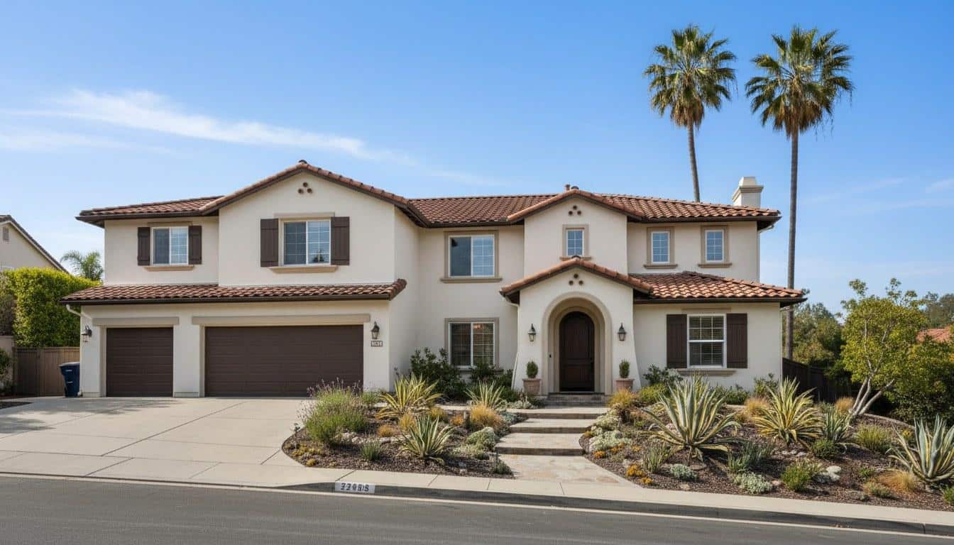 California residential home exterior representing home buying in Los Angeles County